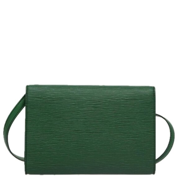 LOUIS VUITTON Epi Pochette Arche Shoulder Bag Green LV Auth - Picture 3 of 16